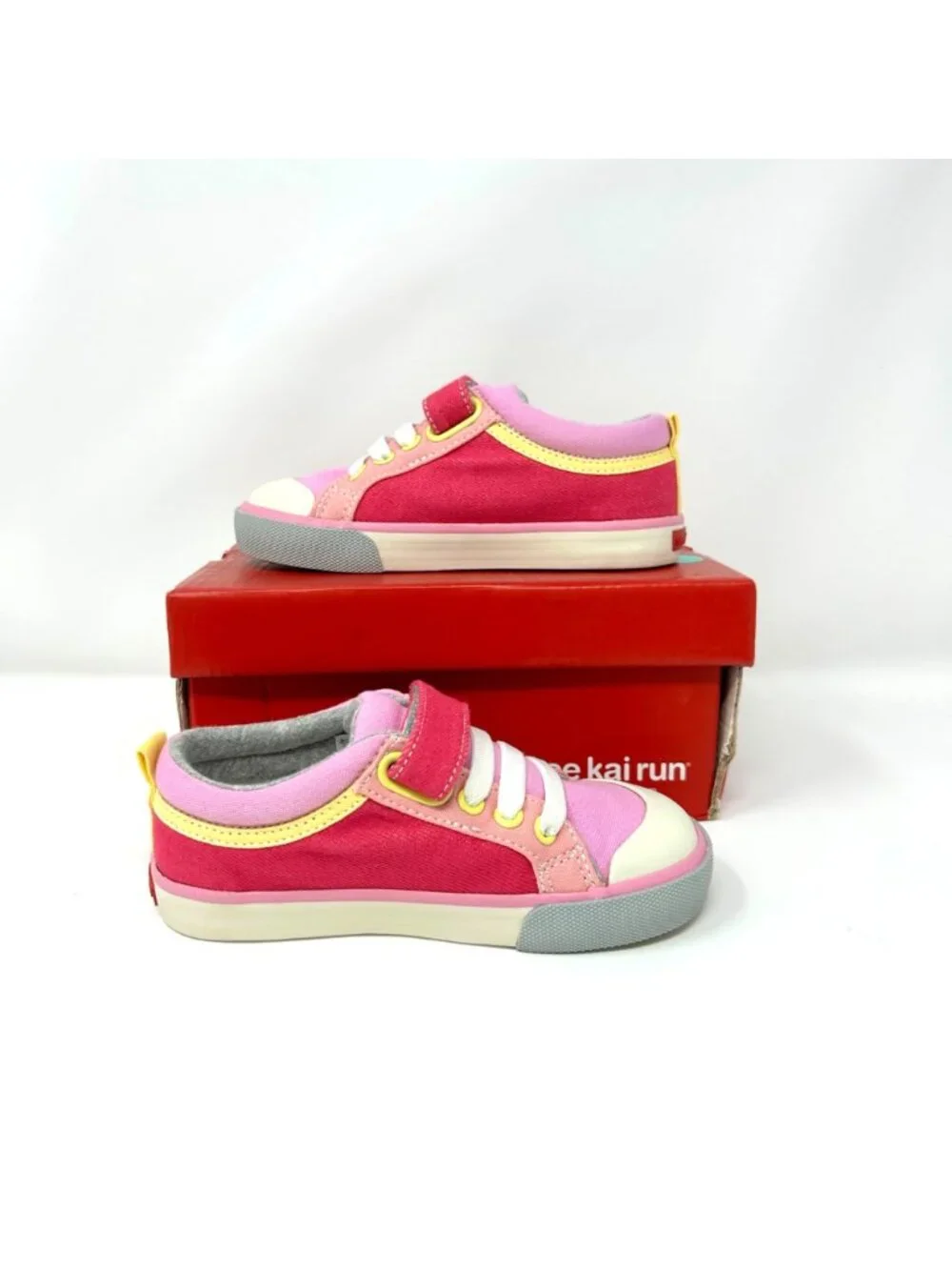 See Kai Run Kristin Sneakers Toddler Girls Size 10 Lightweight Comfort Shoes